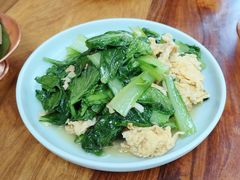 鸡蛋虾皮小白菜-小吊梨汤·北京菜(香山店)