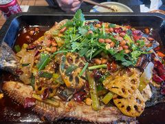 -俏巴妹烤鱼香锅(奥体店)