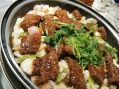 维园黑椒牛肉粒-维园悦谱·海派家常菜(乌鲁木齐南路店)