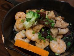 橄榄油蒜香虾仁-一升庵(仙霞路店)