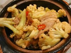 干锅有机花菜-御花园·粤菜·海鲜火锅(中山公园店)