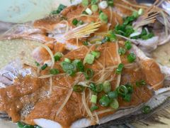 咸泥虾蒸鲚鱼-腰记饭店(龙源路店)