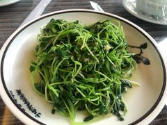 清炒灵芝菜-自游人·美食一楼·地道徽菜(三十年名店)