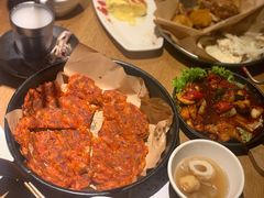 泡菜饼-富乐满韩国正宗炸鸡韩国料理(虹泉路店)