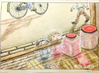 插画师暮仪用彩铅画为我们展示了一个童年的时光