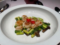 芦笋百合炒大元贝-子福慧(虹桥店)