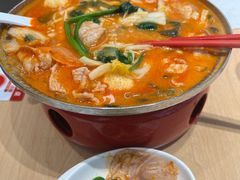 瘦肉片番茄鲜蔬锅-喜家德虾仁水饺(东方宝泰店)
