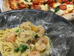 奶油培根意大利面-斯比特花园西餐厅(东方商厦店)