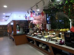 自助取餐区-青岛蓝海大饭店·爱琴海自助餐厅(崂山店)