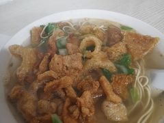 皮肚油渣面-老太皮肚面