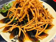 馓子拌皮蛋-巴厘龙虾·榜首油焖大虾(旗舰店·万松园)