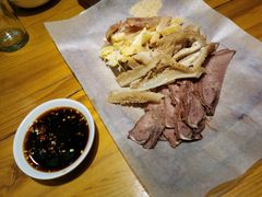 牛杂拼盘-丁记盐蘸牛肉·新杭菜(河东路店)