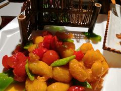 -东来菜馆•手抓海鲜家常菜•海鲜锅贴(鸽子窝店)
