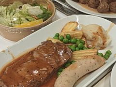 香烤牛排配V薯-宜家·瑞典风味餐厅(武汉荟聚中心店)