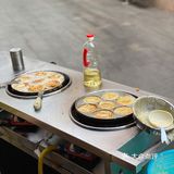 记第一次“凡尔赛”吃网红思西鸡蛋汉堡的小幸运[礼花]