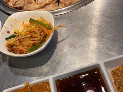 调味牛五花-韩聚屋韩国烤肉餐厅(新北万达店)
