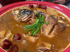 垮炖胖鱼头泡饼-大碗居·烤鸭·鱼头泡饼(天坛东门店)