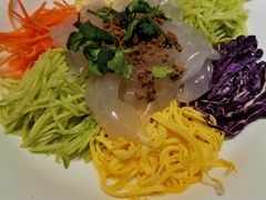 鸡丝麻酱五彩拉皮-乾园(恒隆广场店)