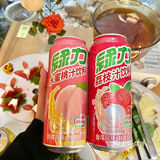 打开易拉罐果香四溢，入口也是清爽无比，真的横扫油腻