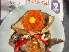 -草家酱蟹炭火烤肉店(珲春南路二店)