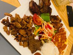 宫廷烤肉拼盘-伊斯坦布尔土耳其清真咖啡餐厅