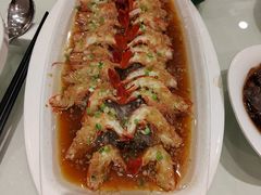 蒜蓉蒸开片草虾-金时代顺风大酒店(金山店)