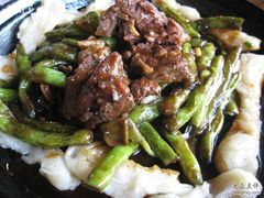排骨豆角焖卷子-北京水岸山吧度假村(雁栖镇店)