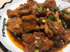 -老码头黑皮肘子锅包肉熏酱水饺(文政街店)