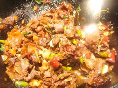 小炒黄牛肉-小隐人家(乐松店)