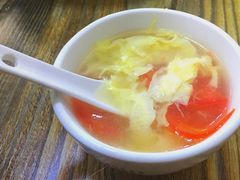 鸡蛋汤-小叶大馅饺子城