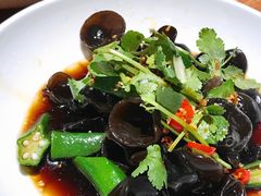 炝拌秋葵木耳-晋家门(文峰广场店)