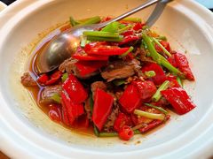 菜籽油炒衡东黄牛肉-老湘村·湖南土菜(天河维多利店)