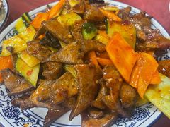 鱼香肝尖-北大地皖峰饭馆