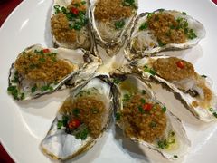 蒜蓉粉丝蒸海蛎子-丁字口海鲜热炒·烧烤大排档