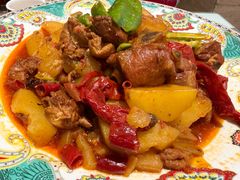 小份新疆沙湾大盘鸡-巴依老爷新疆美食(工体旗舰店)