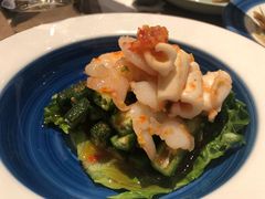 风味秋葵海鲜沙拉-野米东南亚餐厅(欢乐海岸店)
