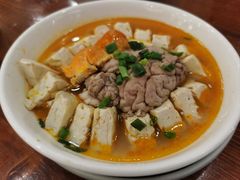 咸蛋黄臭豆腐炖猪脑-绍兴名菜馆(可乐路店)