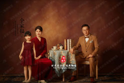 -时光纪亲子全家福照相馆(静安店母女写真父母纪念照)