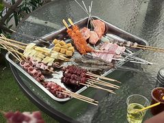 -尚庄度假村·庭台树下·户外烧烤·团建CS·轰趴营地(上庄水库店)