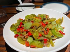 青番茄炒雪菜-德叔阙里·衢州菜馆(月湖店)