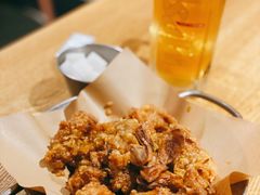 黄油蒜炸鸡块-富乐满韩国正宗炸鸡韩国料理(虹泉路店)