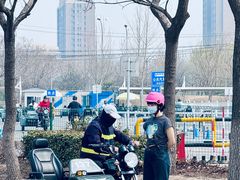 -东方时尚驾校摩托车考试场