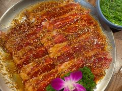 -明洞阿姨·韩式酱蟹烤肉·创意料理(三元桥店)