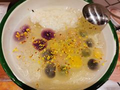 桂花酒酿五彩汤圆冰粉-甜心闲生传统手工冰粉(人民广场店)