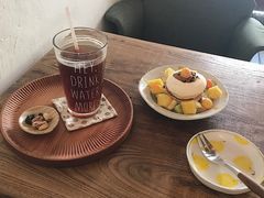 百香果松饼-春风十里咖啡馆