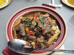 砂锅金钱牛腱竹笋-宗氏一喜砂锅·特色湖北菜(楚河汉街店)