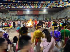 -摩梭传统篝火晚会