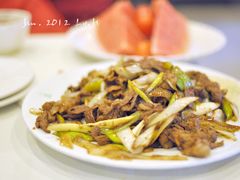葱爆羊肉-东来顺饭庄(王府井步行街店)