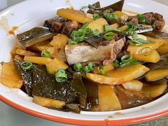 排骨海带土豆炖-鸿运美食府