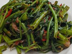 炒空心菜-明记烧鱼美味店